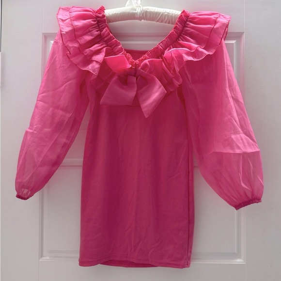 SHEIN Other - Girls SHEIN Pink Blouse, sz 10Y